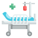 external bed-hospital-wanicon-flat-wanicon icon