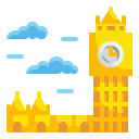 external big-ben-landmark-wanicon-flat-wanicon icon