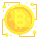 external bitcoin-digital-currency-wanicon-flat-wanicon icon