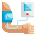 external blood-pressure-gauge-hospital-wanicon-flat-wanicon icon