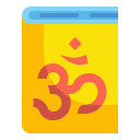 external book-diwali-wanicon-flat-wanicon icon