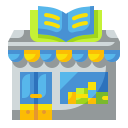 external bookstore-shop-and-store-wanicon-flat-wanicon icon