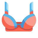 external brassiere-beauty-cosmetics-wanicon-flat-wanicon icon