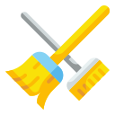 external broom-cleaning-wanicon-flat-wanicon icon