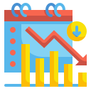 external business-calendar-economic-crisis-wanicon-flat-wanicon icon