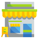 external cafe-building-wanicon-flat-wanicon icon