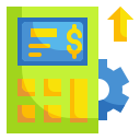 external calculator-fintech-wanicon-flat-wanicon icon
