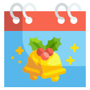 external calendar-christmas-day-wanicon-flat-wanicon icon