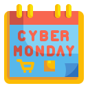 external calendar-cyber-monday-wanicon-flat-wanicon icon