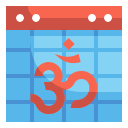 external calendar-diwali-wanicon-flat-wanicon icon