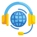 external call-center-communication-wanicon-flat-wanicon icon