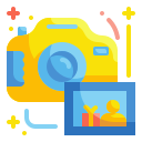 external camera-happy-new-year-wanicon-flat-wanicon icon