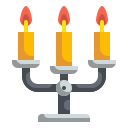 external candelabra-halloween-wanicon-flat-wanicon icon