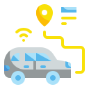 external car-internet-of-things-wanicon-flat-wanicon icon