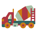 external cement-transportation-wanicon-flat-wanicon icon