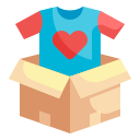 external clothes-donation-world-humanitarian-day-wanicon-flat-wanicon icon