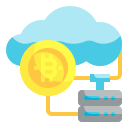 external cloud-digital-currency-wanicon-flat-wanicon icon