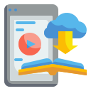 external cloud-online-course-wanicon-flat-wanicon icon