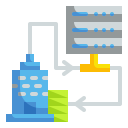 external company-big-data-wanicon-flat-wanicon icon