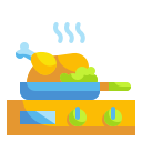 external cooking-free-time-wanicon-flat-wanicon icon