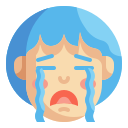 external cry-emoji-wanicon-flat-wanicon icon