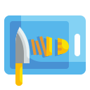 external cutting-board-cooking-wanicon-flat-wanicon icon