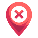 external delete-location-wanicon-flat-wanicon icon