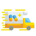 external delivery-online-medicine-wanicon-flat-wanicon icon