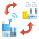 external factory-smart-industry-wanicon-flat-wanicon icon