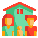 external family-lifestyle-wanicon-flat-wanicon icon