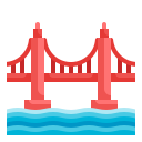 external golden-gate-bridge-independence-day-wanicon-flat-wanicon icon