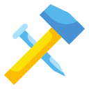 external hammer-labor-wanicon-flat-wanicon icon