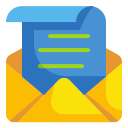 external message-stationery-and-office-wanicon-flat-wanicon icon