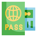 external passport-travel-wanicon-flat-wanicon icon