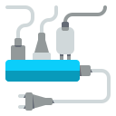 external plug-home-electronic-wanicon-flat-wanicon icon