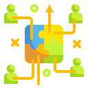 external puzzle-business-strategy-wanicon-flat-wanicon icon