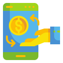 external transfer-fintech-wanicon-flat-wanicon icon