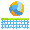 external volleyball-sport-wanicon-flat-wanicon icon