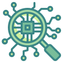 external analysis-artificial-intelligence-wanicon-two-tone-wanicon icon