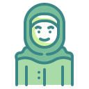 external arab-woman-womens-day-wanicon-two-tone-wanicon icon