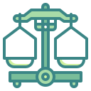 external balance-scale-laboratory-wanicon-two-tone-wanicon icon