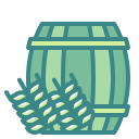 external barrel-oktoberfest-wanicon-two-tone-wanicon icon