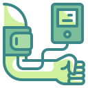 external blood-pressure-gauge-hospital-wanicon-two-tone-wanicon icon