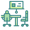 external board-library-wanicon-two-tone-wanicon icon