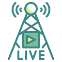 external broadcast-live-and-streaming-wanicon-two-tone-wanicon icon