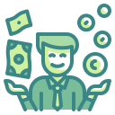 external businessman-currency-wanicon-two-tone-wanicon icon