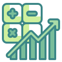 external calculator-stock-market-wanicon-two-tone-wanicon icon