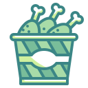 external chicken-takeaway-wanicon-two-tone-wanicon icon