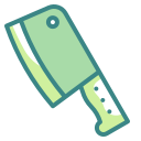 external cleaver-butcher-wanicon-two-tone-wanicon icon