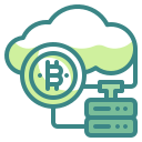 external cloud-digital-currency-wanicon-two-tone-wanicon icon